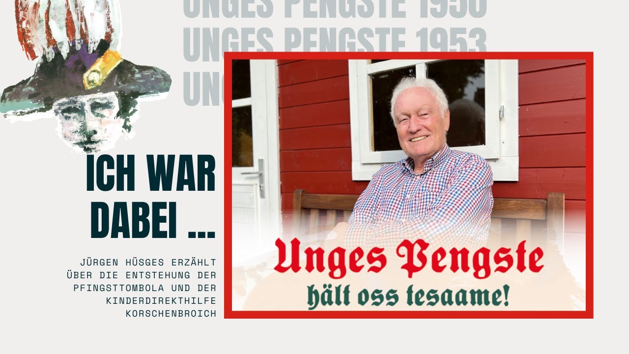 Vorschaubild: Jürgen Hüsges, Begründer der Pfingsttombola im Gespräch mit Sebastianerpräsident Thomas Siegers