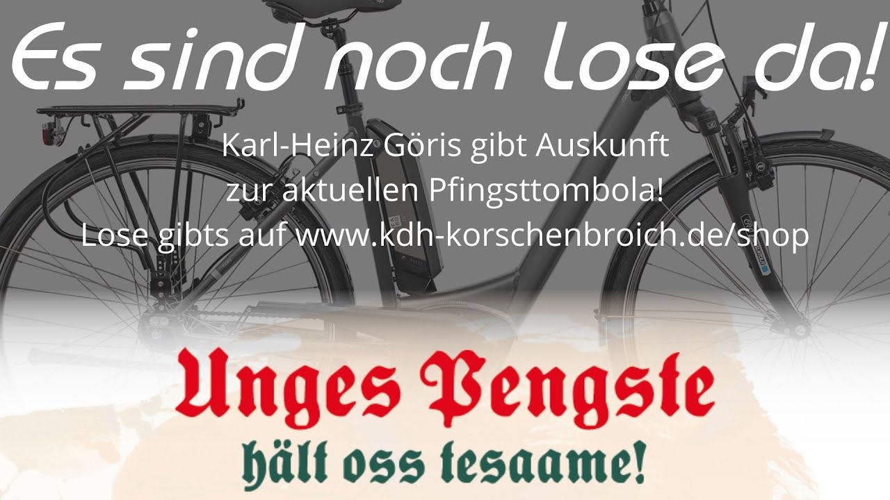 Vorschaubild: Aufruf zur Pfingsttombola