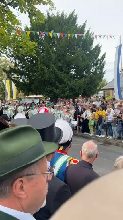Kurz was von der Parade bei unseren Freunden in Herrenshoff.