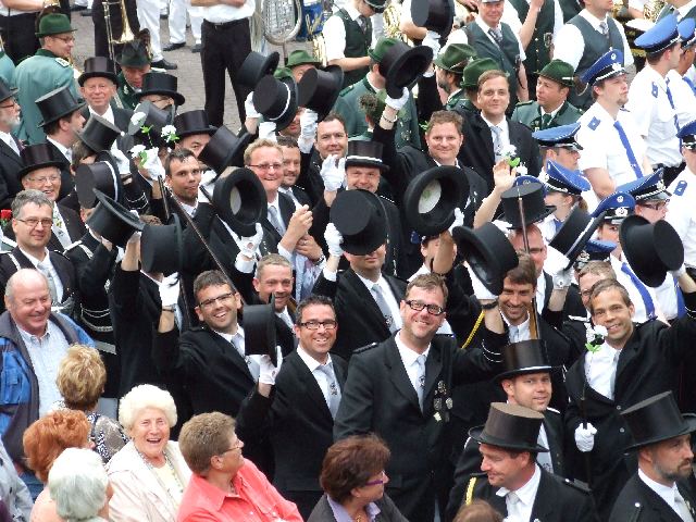 Freundliche Schützen überall!