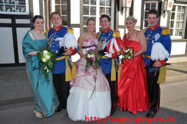 Aufzug zum Königsball