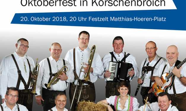 O´zapft is! Oktoberveranstaltungen in Korschenbroich