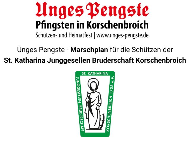 Marschplan Junggesellen