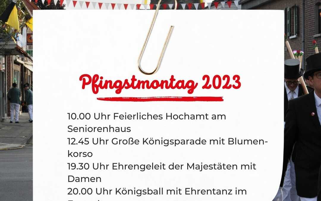 Pfingstmontag – Der Tag in der Übersicht