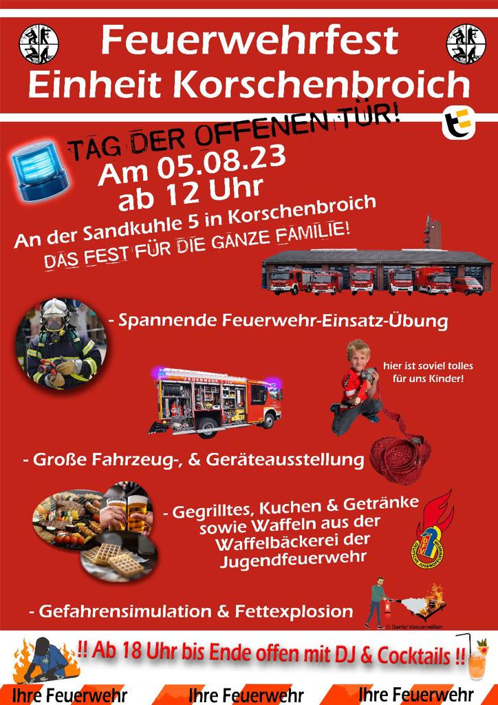 Feuerwehrfest in Korschenbroich