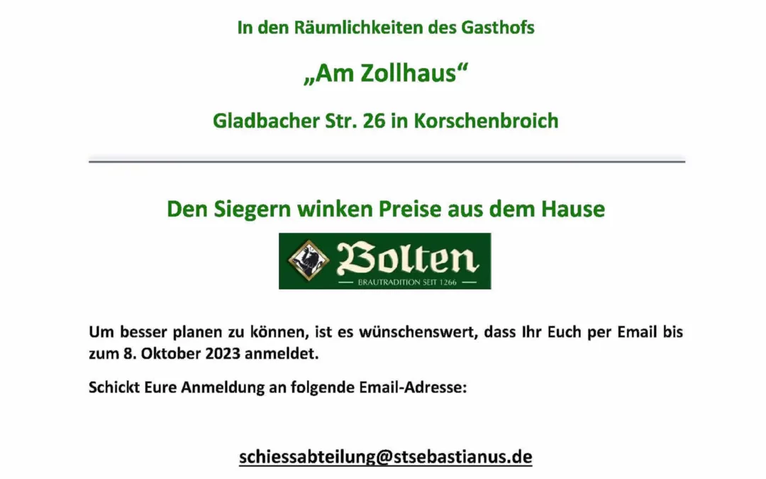 Dart-Turnier der Sebastianer 2013
