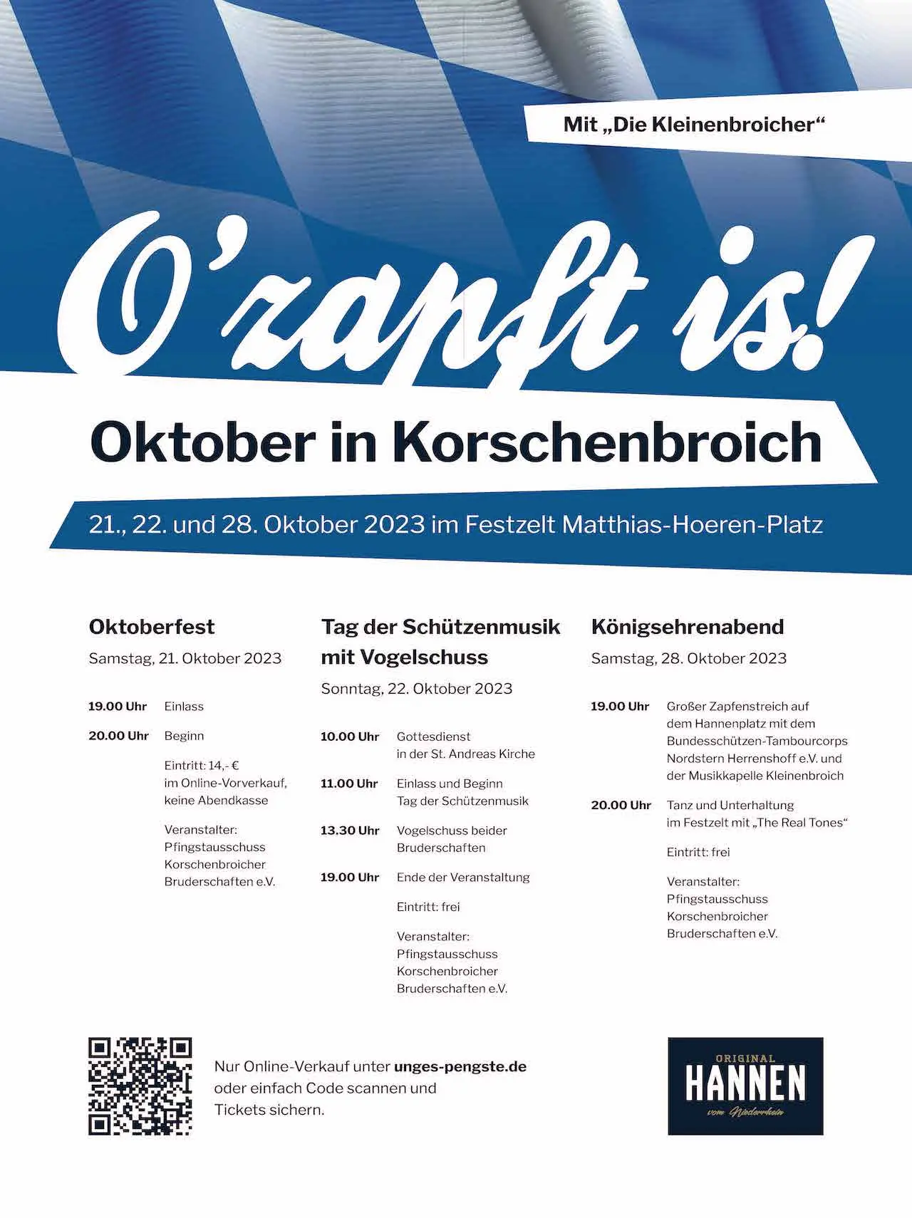 Unsere Feierlichkeiten im Oktober