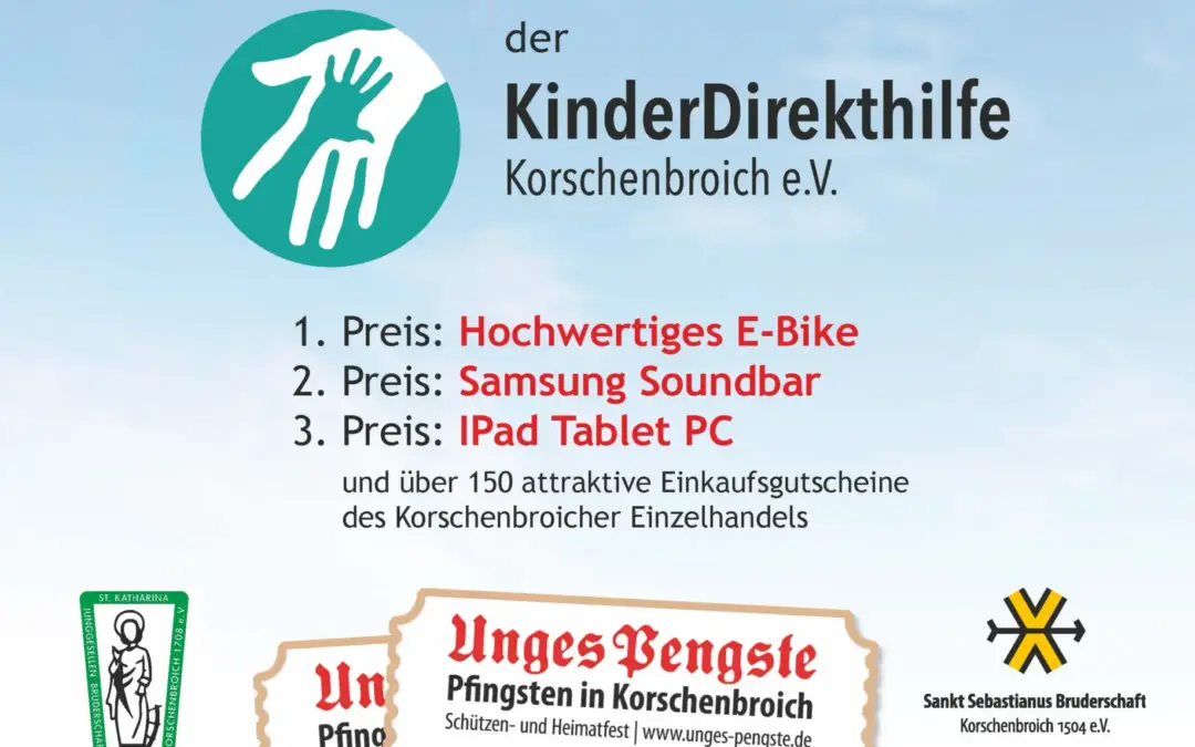 🎁 Pfingsttombola 2025 – Mitmachen & Gutes tun!
