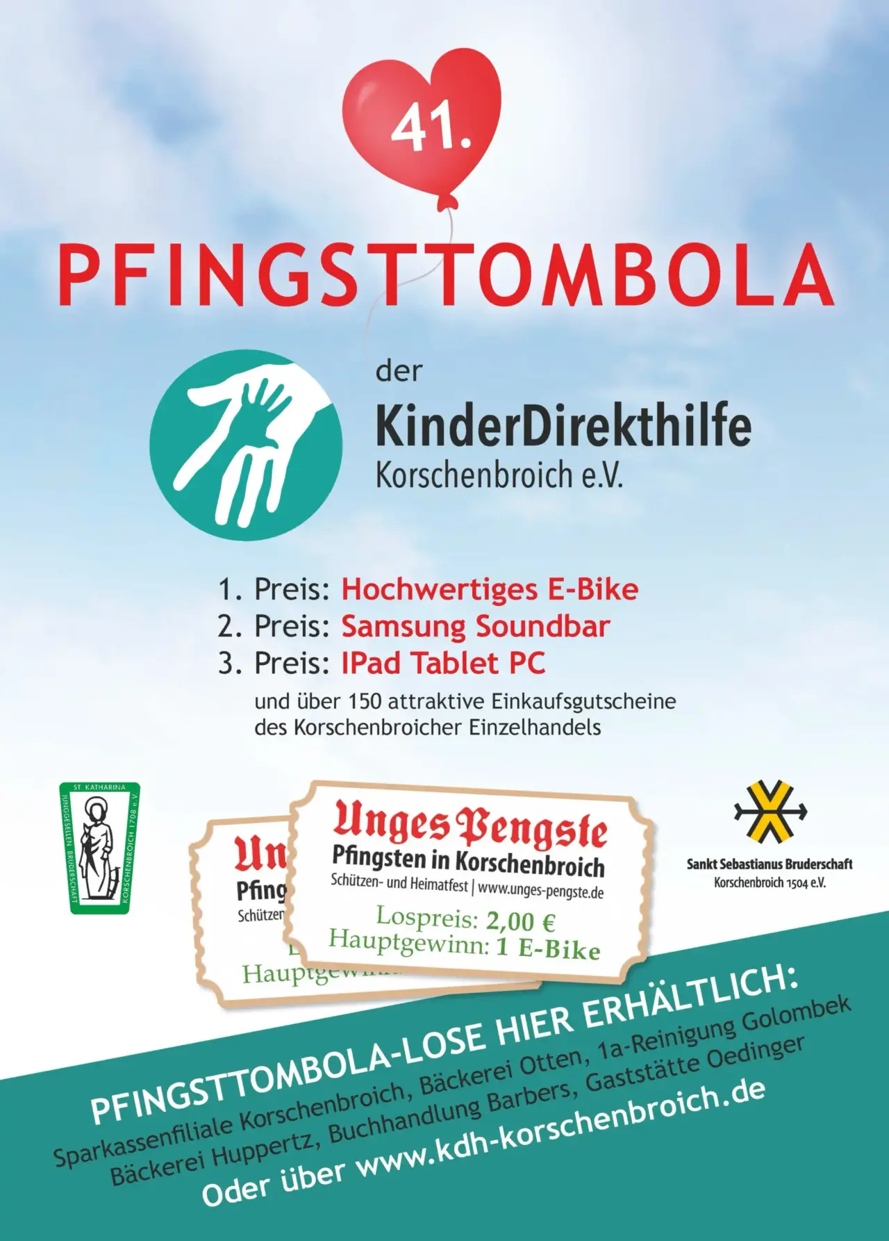 🎁 Pfingsttombola 2025 – Mitmachen & Gutes tun!