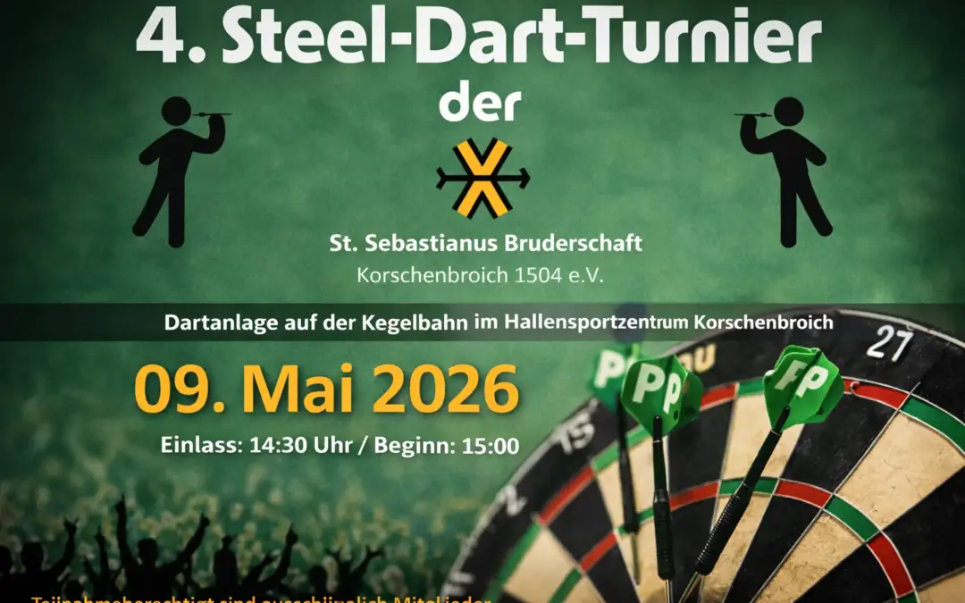Dartturnier der Sebastianer