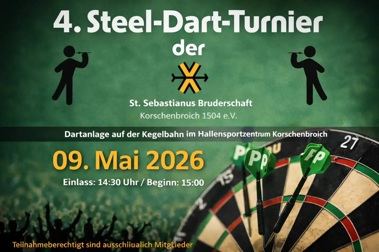 Dartturnier der Sebastianer