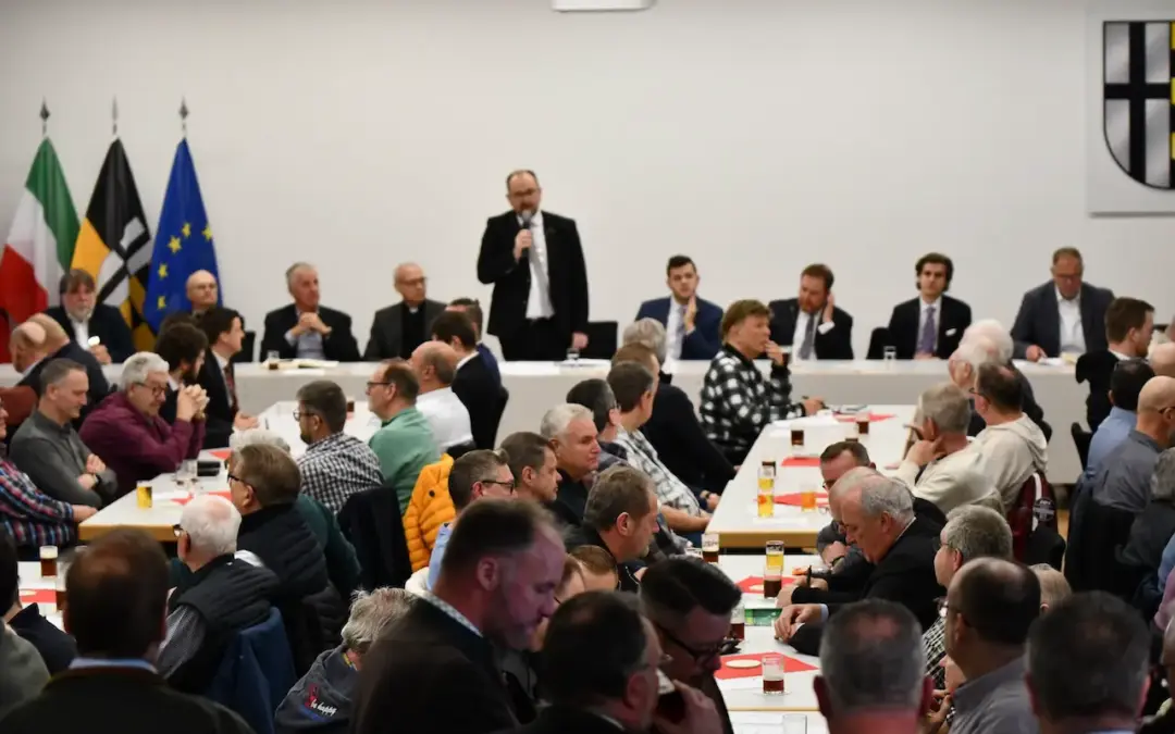 Ostermontagversammlung der Korschenbroicher Bruderschaften