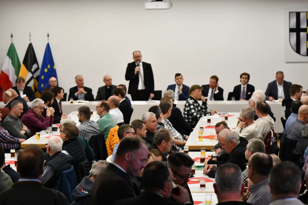 Ostermontagversammlung der Korschenbroicher Bruderschaften