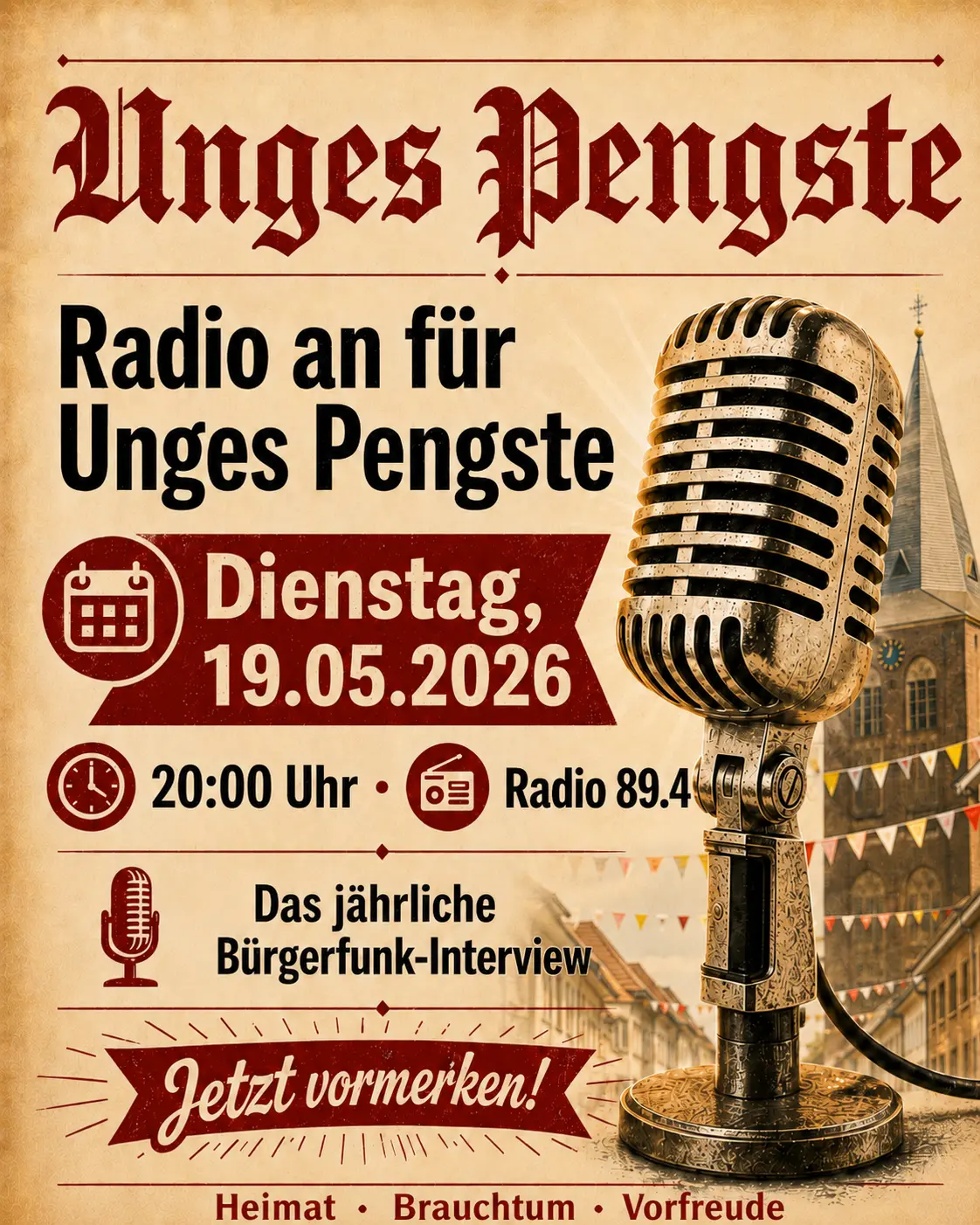 Radio an für Unges Pengste